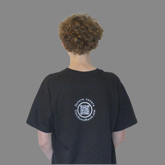 Educate to Participate | Future Voters Unisex Classic Tee (Black) | Civic Roots
