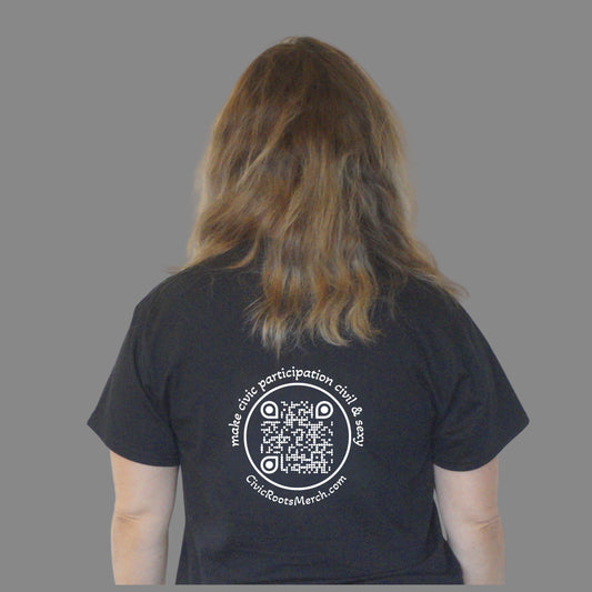 Disagree Better – Democracy Depends On It | Unisex Classic Tee (Black) | Civic Roots