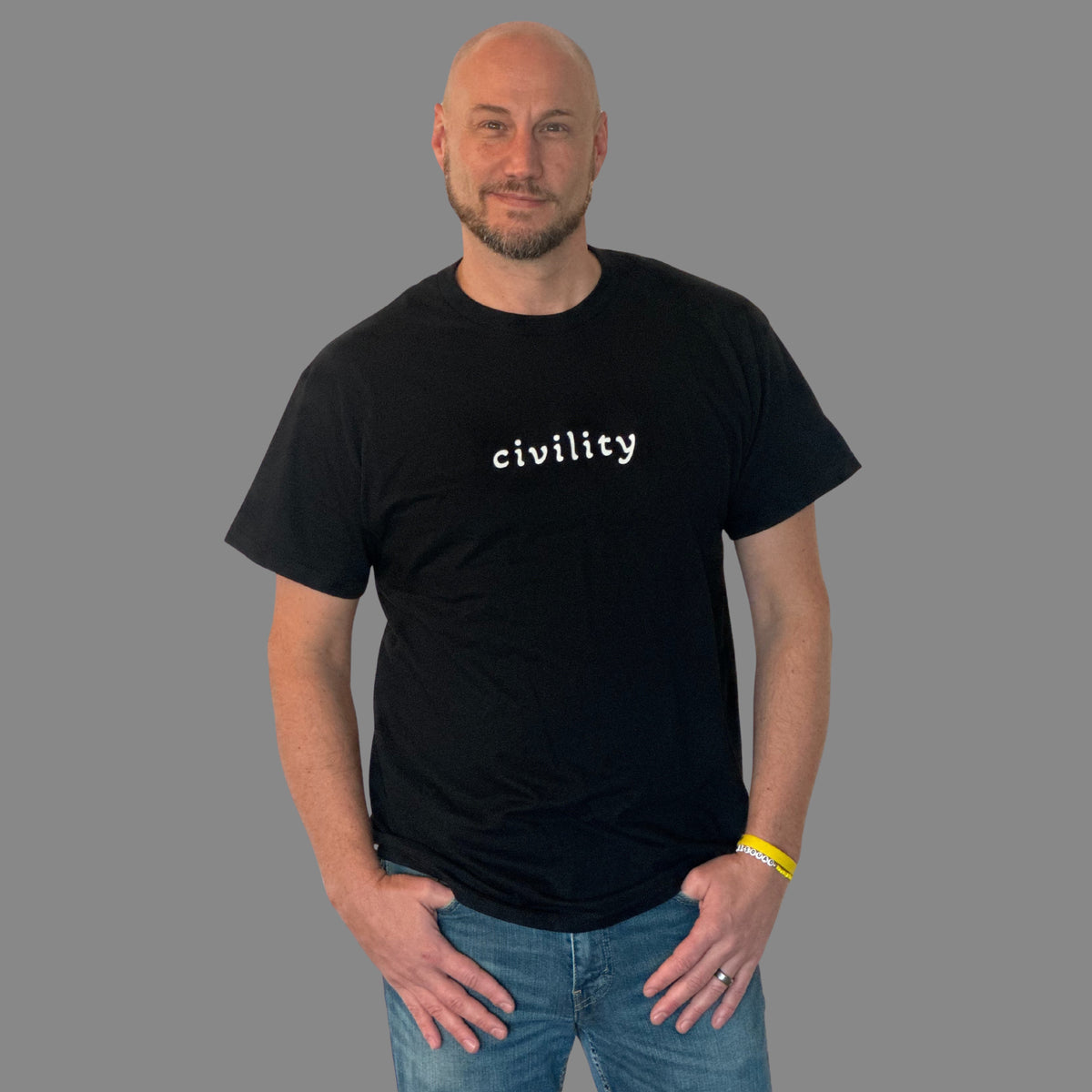 Civility | Unisex Classic Tee (Black) | Civic Roots