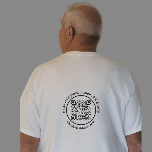 Civility | Unisex Classic Tee (White) | Civic Roots